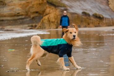 Ruffwear Undercoat Water Jacket Aurora Teal Gr XL